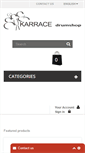Mobile Screenshot of karracedrumshop.com